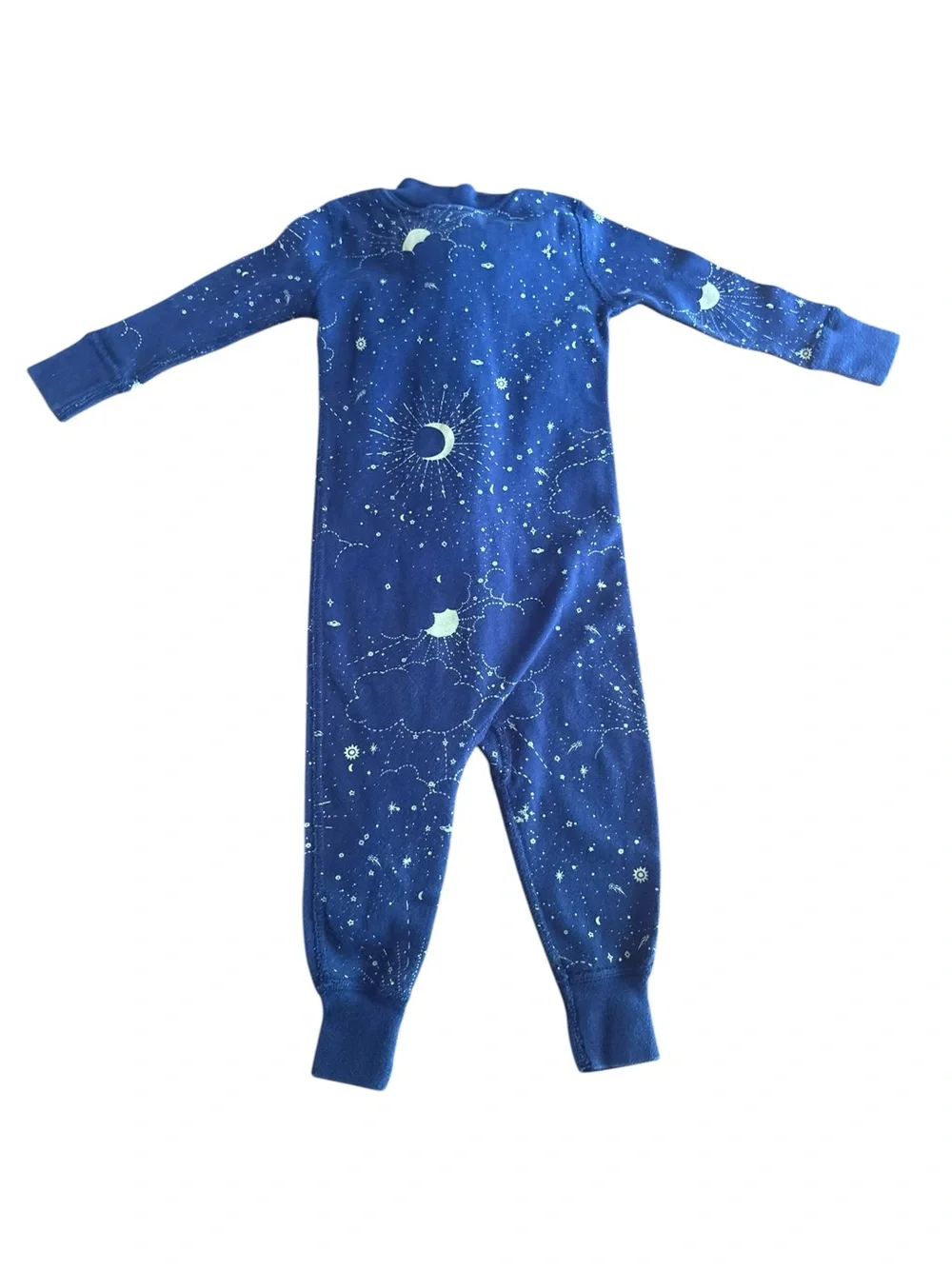 Hanna Andersson Starry Night Celestial Organic Cotton Sleeper 70cm 6-12M